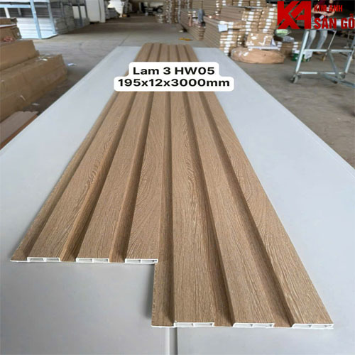Tấm Ốp Tường Lam 3 Sóng Thấp HW-05